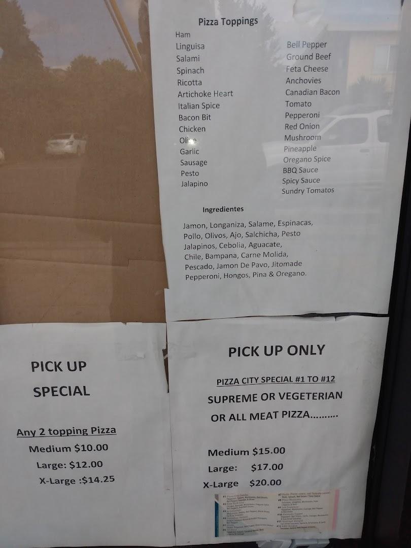Pizza City Menu image 3